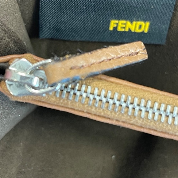 FENDI Selleria Leather Peekaboo Long Wallet - Brown - Preowned - Picture 14 of 14